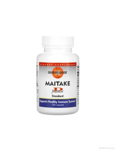 Майтаке D-фракция екстракт х 120 капсули Mushroom Wisdom | Maitake D-fraction® Standard