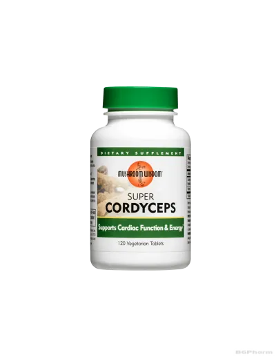 Супер Кордицепс х 120 таблетки Mushroom Wisdom | Super Cordyceps