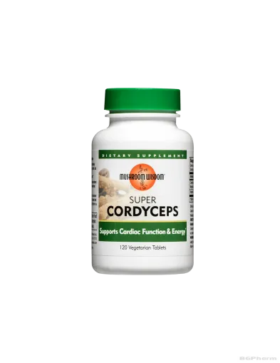 Супер Кордицепс х 120 таблетки Mushroom Wisdom | Super Cordyceps