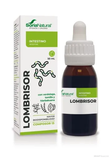 ЛОМБРИСОР х 50мл (при паразити, детокс) Soria Natural | LOMBRISOR