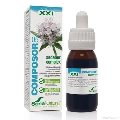 СЕДАНЕР КОМПЛЕКС х 50мл (безсъние, стрес) Soria Natural | SEDANER COMPLEX