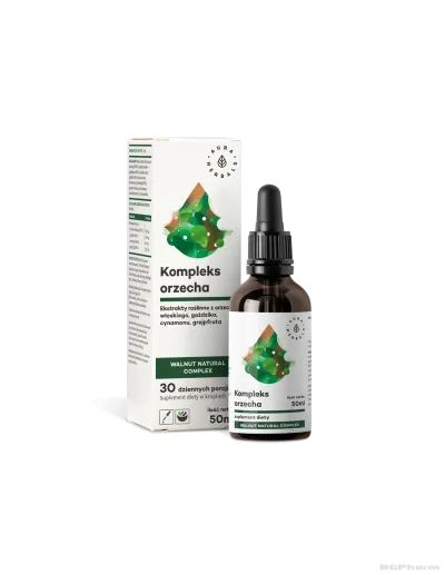 Орехов комплекс х 50мл капки Aura Herbals (сърце, храносмилане, чернен дроб)