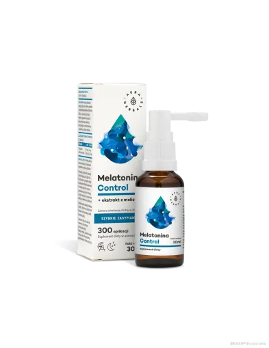 Мелатонин + Маточина спрей  х 30мл Aura Herbals (безсъние)