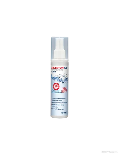Колоидно сребро Argentum200®  50ppm спрей х 150мл Aura Herbals (дезинфекция, акне)