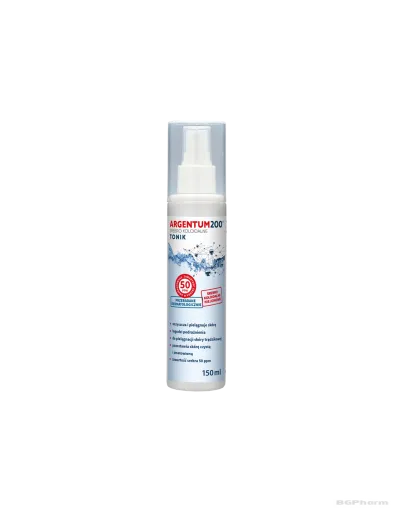 Колоидно сребро Argentum200® 50ppm спрей х 150мл Aura Herbals (дезинфекция, акне)