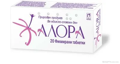 АЛОРА х 20 таблетки (есктракт от пасифлора) NOBEL PHARMA