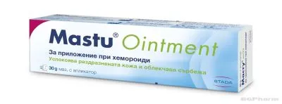 МАСТУ маз при хемороиди х 30гр STADA (при хемороиди и аналги фисури)