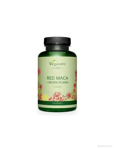 Червена мака + Муира Пуама х 120 капсули Vegavero