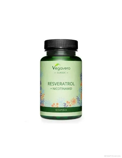 Ресвератрол + Никотинамид х 60 капсули Vegavero