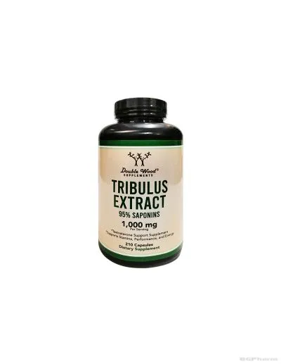Бабини зъби екстракт 500 мг х 210 капсули Double Wood | Tribulus Extract