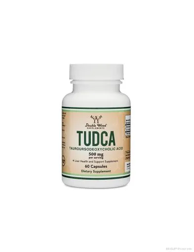 ТУДКА Тауроурсодезоксихолова киселина 500мг х 60 капсули Double Wood | TUDCA