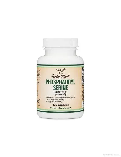 Фосфатидилсерин 300 мг х 120 капсули Double Wood | Phosphatidyl serine