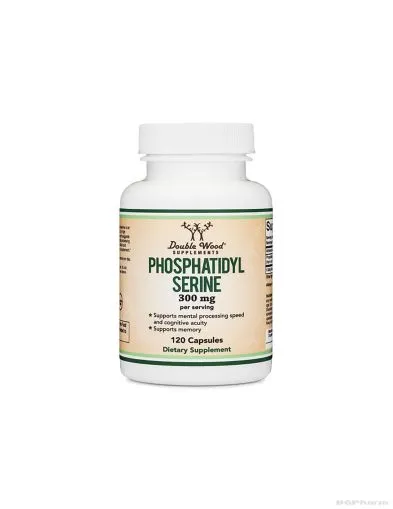 Фосфатидилсерин 300 мг х 120 капсули Double Wood | Phosphatidyl serine
