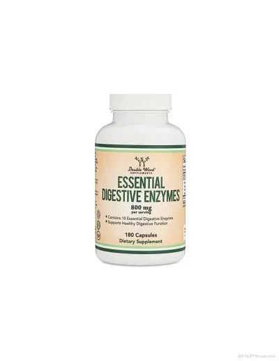 Храносмилателни ензими х 180 капсули Double Wood | Essential digestive enzymes