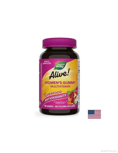 Алайв Пренатал мултивитамини / Alive Prenatal Multivitamin - 75 желирани таблетки