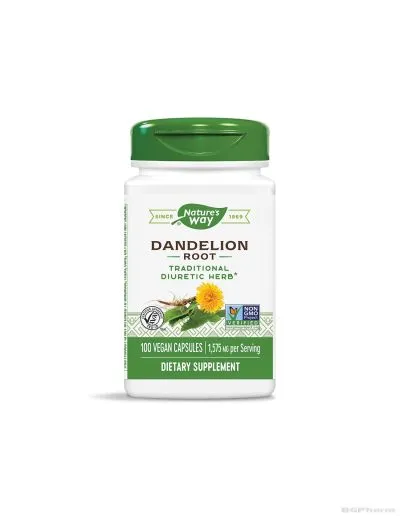 Глухарче корен 525 мг х 100 капсули Nature’s Way | Dandelion Root