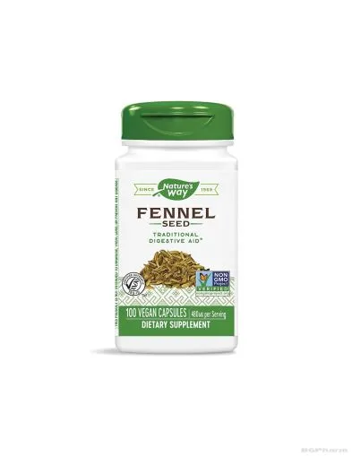 Копър семена 480 мг х 100 капсули Nature’s Way | Fennel Seed