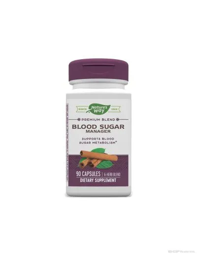 Блъд Шугар Формула за контрол на кръвната захар х 90 капсули Nature’s Way | Blood Sugar