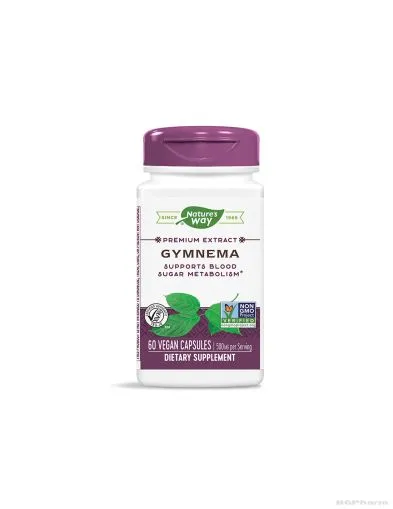 Гимнема премиум екстракт 500 мг x 60 капсули Nature’s Way | Gymnema Sylvestris