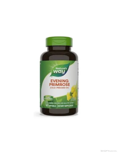 Вечерна иглика масло 1300 мг х 60 капсули Nature’s Way | Evening Primrose oil 10% GLA