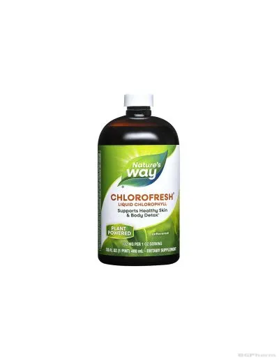 Хлорофреш® Течен Хлорофил с натурален вкус х 473 мл Nature’s Way | Chlorofresh®