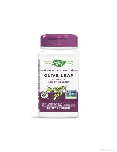 Маслина лист екстракт 430 мг x 60 капсули Nature’s Way | Olive Leaf