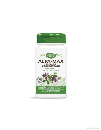 Люцерна концентрат 525 мг х 100 капсули Nature’s Way | ALFA-MAX Alfalfa Concentrate