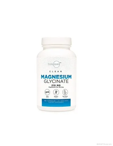 Type Zero™ Магнезий глицинат х 180 капсули Nutricost | Magnesium Glycinate