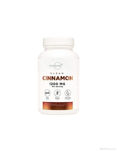 Type Zero™ Цейлонска канела есктракт х 120 капсули Nutricost | Cinnamon bark