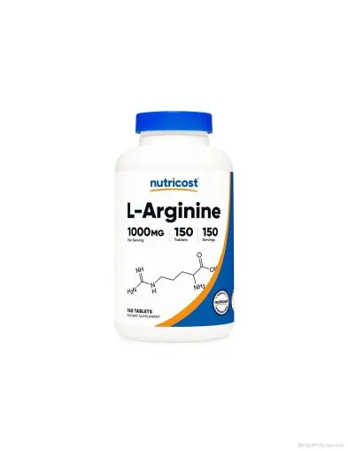 Л-Аргинин за енергия и мускулна маса 1000 мг х 150 таблетки Nutricost | L-Arginine