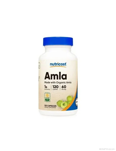 Амла органик екстракт 500мг х 120 капсули Nutricost | Amla 100% Organic