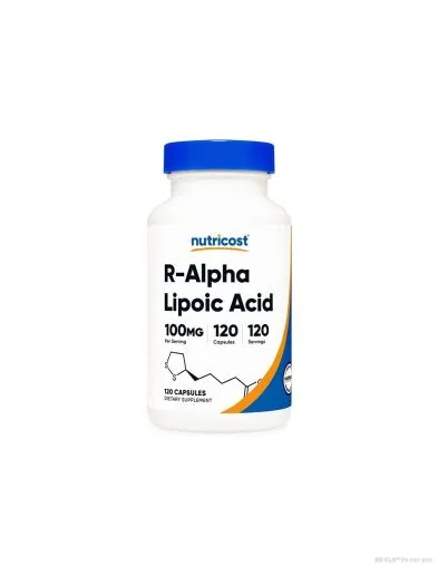 R - Алфа-липоева киселина 100 мг х 120 капсули | R-Alpha Lipoic Acid