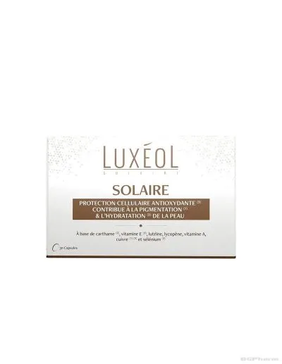 Формула за равномерен тен х 30 капсули Luxeol Solaire