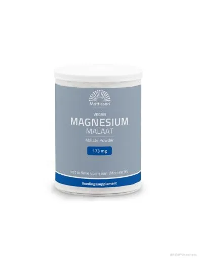 Магнезий малат на прах х 200 гр Mattisson Healthstyle