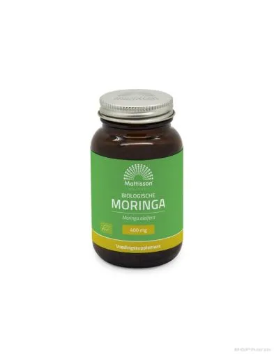 Моринга био екстракт 400 мг х 60 капсули Mattisson Healthstyle | Moringa