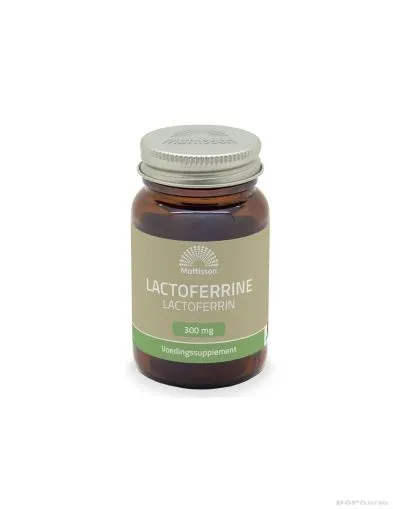Лактоферин 300 мг х 30 капсули Mattisson Healthstyle | Lactoferin