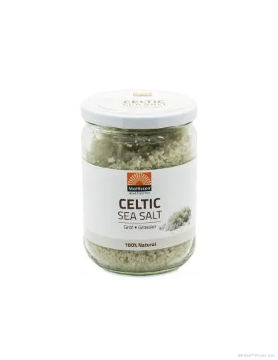 Келтска морска сол едра х 400 гр Mattisson Healthstyle