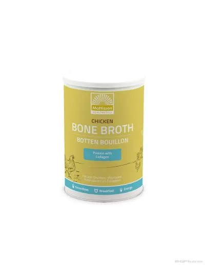 Пилешки костен бульон на прах х 400 гр Mattisson Healthstyle
