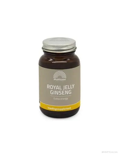 Пчелно млечице + Азиатски Женшен х 60 капсули Mattisson Healthstyle