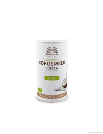 Кокосово мляко на прах Био х 200 гр Mattisson Healthstyle