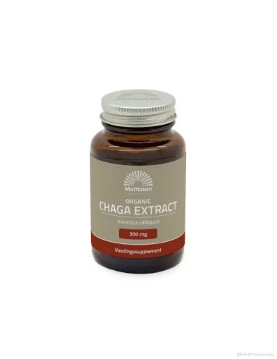 Чага био екстракт х 350 мг x 60 капсули Mattisson Healthstyle