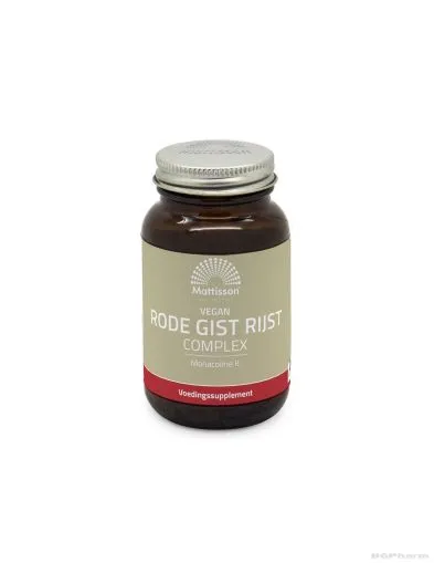 Червен ориз (дрожди) + чесън и коензим Q10 х 90 капсули Mattisson Healthstyle
