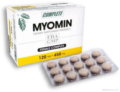 МИОМИН х 120 таблетки за женската полова система COMPLETE PHARMA
