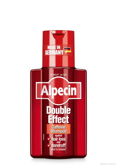 АЛПЕЦИН ДВОЕН ЕФЕКТ Кофеинов шампоан против пърхот и косопад х 200мл | Alpecin Queisser Pharma