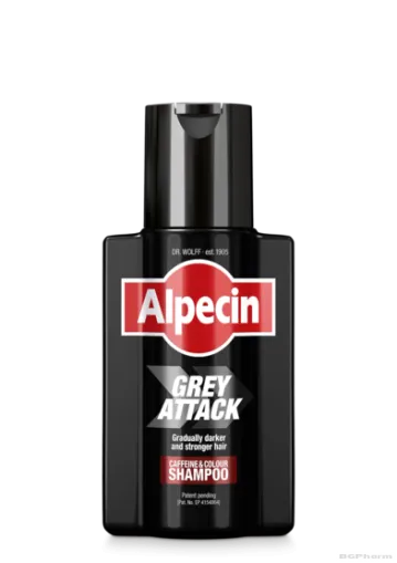 АЛПЕЦИН GREY ATTACK Шампоан против посивяване на косата х 200мл | Alpecin Queisser Pharma