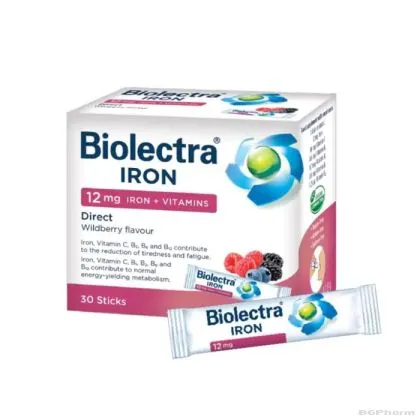 БИОЛЕКТРА ЖЕЛЯЗО ДИРЕКТ 12 мг + Витамини х 30 сашета Hermes