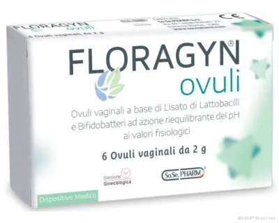 ФЛОРАЖИН х 6 вагинални овули SO.SE.PHARMA
