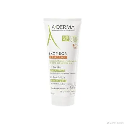 А-дерма Екзомега емолиентно мляко за тяло 200 мл| Exomega Control A-Derma