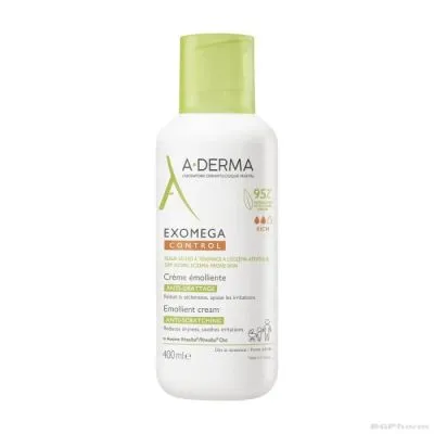 А-дерма Екзомега емолиентен крем за тяло 400 мл| Exomega Control A-Derma