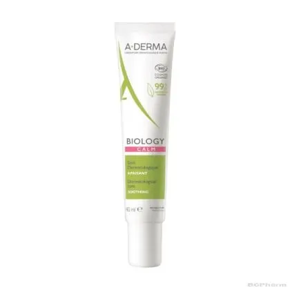 А-дерма БИОЛОДЖИ КАЛМ успокояващ крем за лице 40 мл |Biology Calm A-Derma